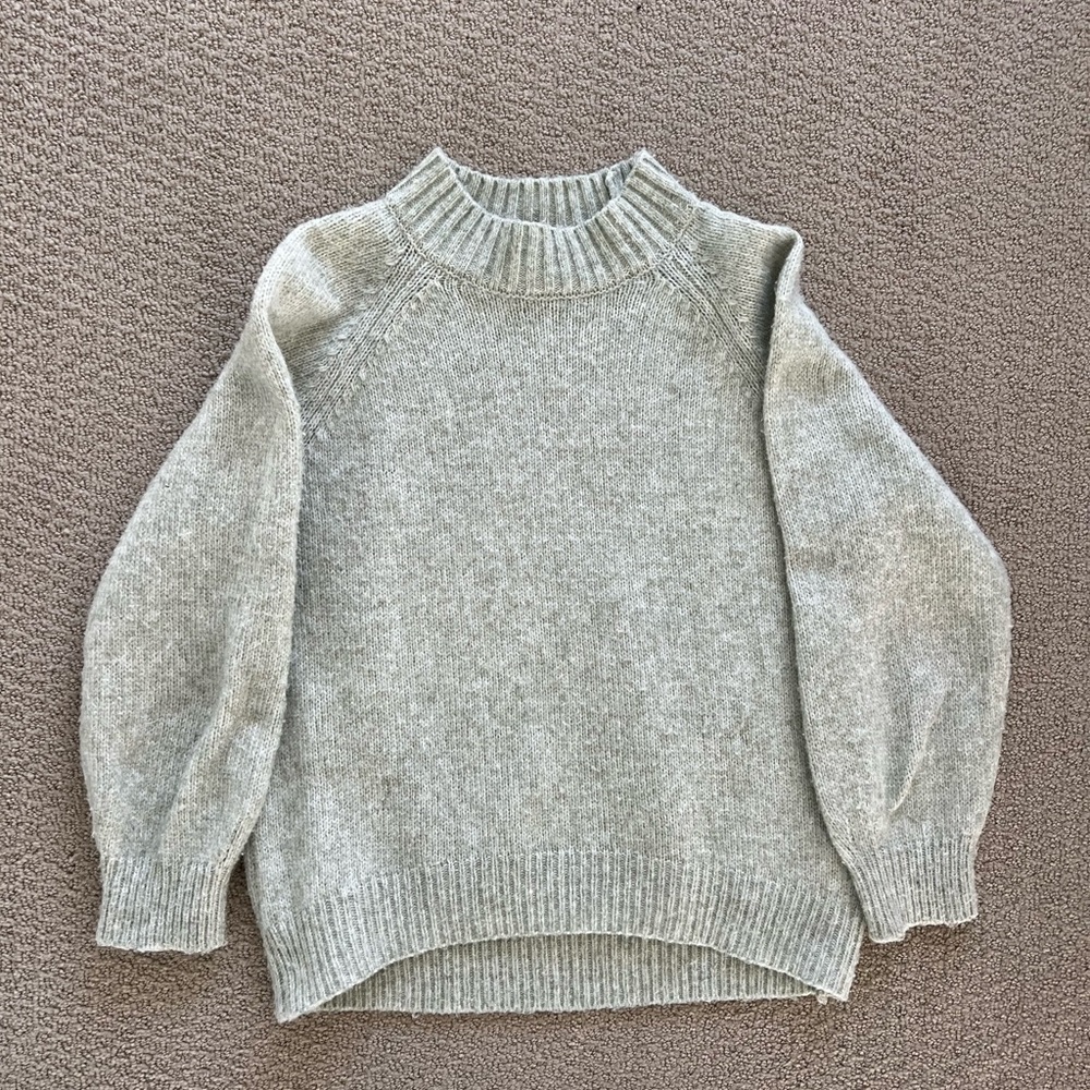 Girls’ Pale Green Zara Sweater